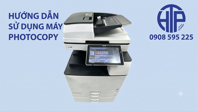 Hướng Dẫn Sử Dụng Máy Photocopy Màu Ricoh MP C2503